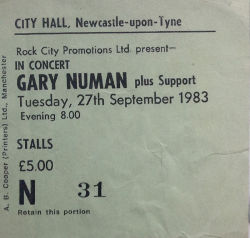 Newcastle Ticket